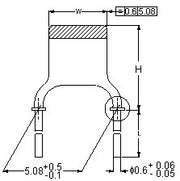 Keramisk kondensator - 150pF / 100V (5,08mm)