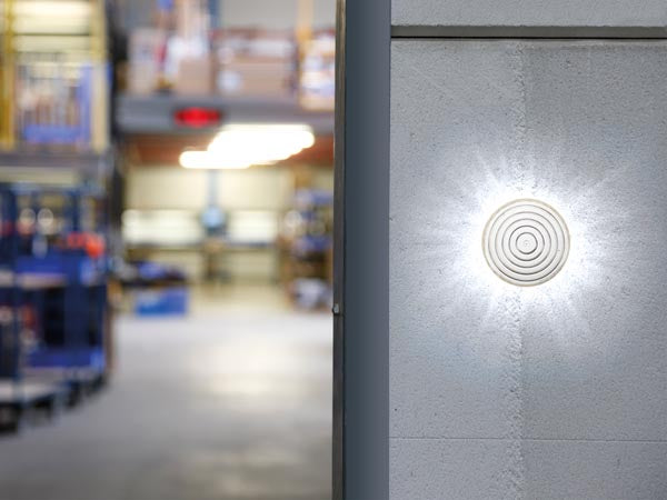 LED blinklys - 12Vdc, Ø100mm, IP20, Klar hvid