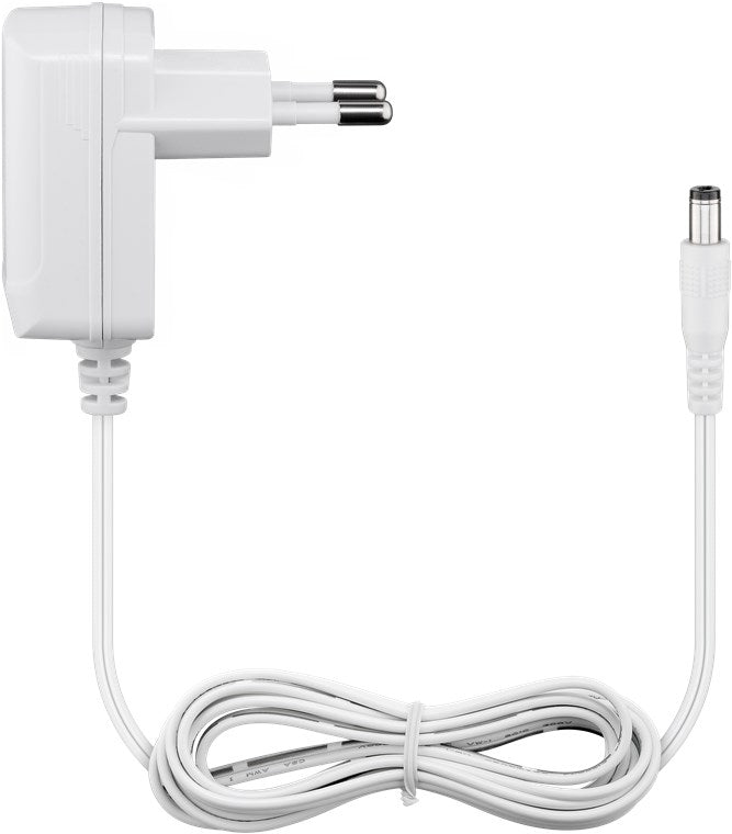 LED-luplampe m. clip-holder og bordfod - 5W, 3 dioptri, Hvid