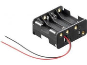 Batteriholder til 8xAA bat. (m. ledning)