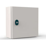 Metalvægskab B300 x H400 x D200 mm, lysegrå, EC030420