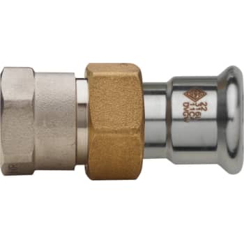 15 x 1/2" TURBO Inox union muffe/muffe