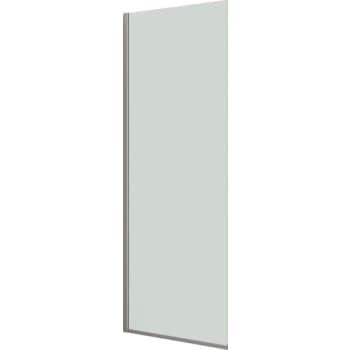 Dansani Match Fast væg 200*87-89 cm, klart glas