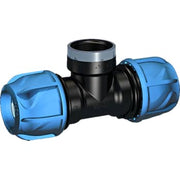 +GF+ iJOINT 25 mm x 3/4" tee med muffe, PP, PN16