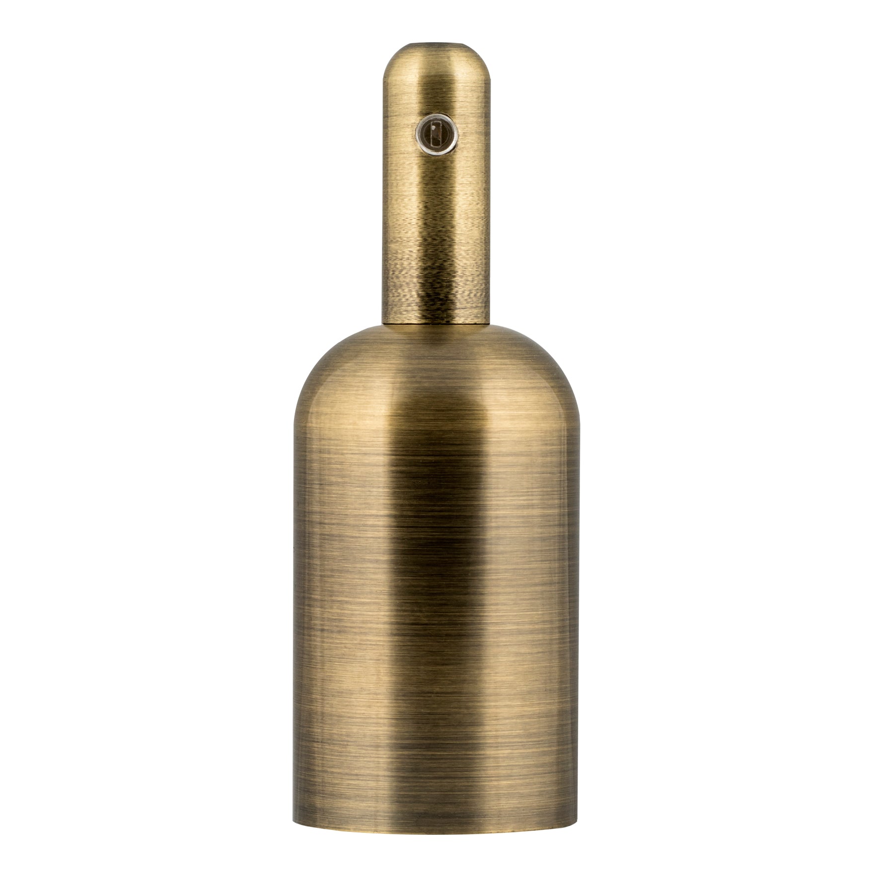 Antik E27 pærefatning - Flaske-form, Bronze