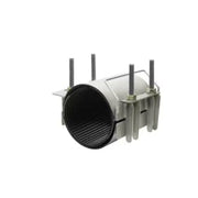 195-217/250mm AVK Bandagemuffe, 2-delt FS20, AISI316, EPDM