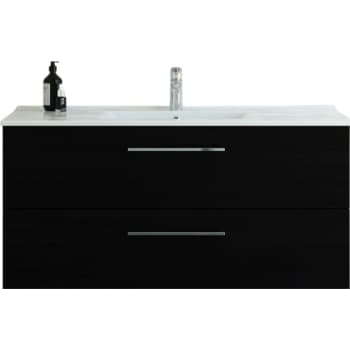 Dansani 121 cm møbelpk. Mido 2sk. vask AMBER, sort