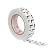 3MTM TemflexTM 1700P L2. Fasemarkeringstape L2, 15 mm x 10 m. Sort tape med hvid skrift.