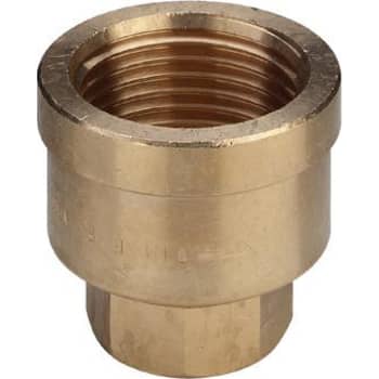 2 x 1.1/4" Rødgods Silicium Bronze reduktionsmuffe