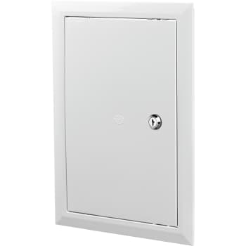 Inspektionslem IPL plast med lås 300x500 mm, hvid