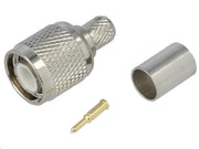 TNC han til RG6/U, Ø8,5mm (Krimp type)