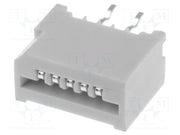 FFC (PFC) Flexkabel konnektor - 5pol, NON-ZIF, THT (1,25mm)