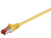 S/FTP netværkskabel - CAT6 PIMF CU LSZH, Gul (0,25m)