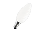 Kertepære - 240V / 40W, E14 sokkel (Ø35mm) Frost-twist