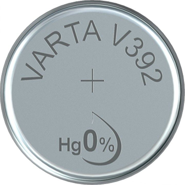 SR41/V392 Sølvoxid knapcelle - 1,55V 38mAh (1 stk. blister)