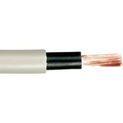 Ledning PVT 1x16, dobbelt isoleret, lysegrå