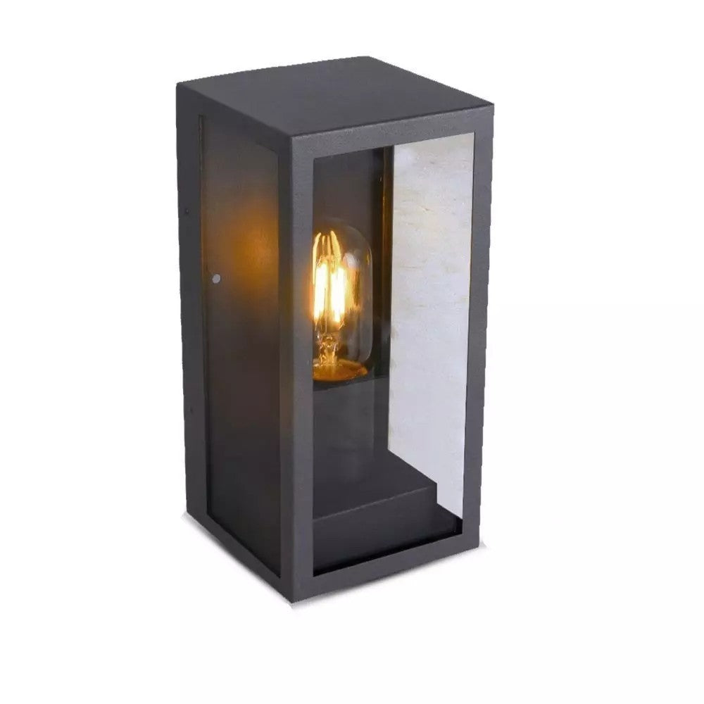 V-Tac udendørs væglampe, IP44, E27 fatning, 60W, uden lyskilde