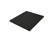 19" hylde til rack skabe, 465x525mm, Sort