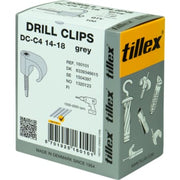 Drill Clips DC-C4 14-18, TX20, 4,8 x 40 mm, grå (100)