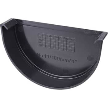 Plastmo endebund, 12" sort