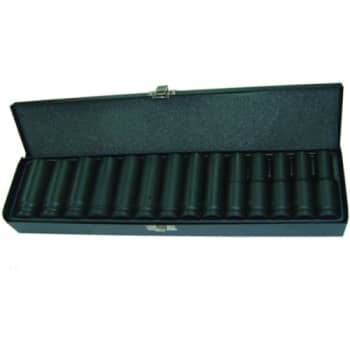 BaTo krafttopsæt 1/2" 10 - 24 mm, lang, 14 dele