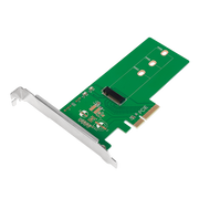 PCI-Express kort - PCIe 3.0 x4 til M.2 NGFF SSD