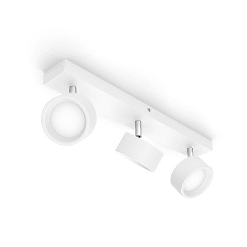 PHILIPS Bracia lofts-/vægspot 3x5,5W 2700K Hvid