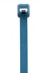 Kabelbinder nylon 6.6 blå detekterbar antibakteriel varmestabiliseret 4,8X366MM