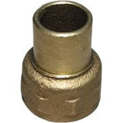 22 mm x 3/4" Lodde overgang nippel/muffe