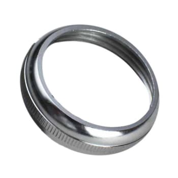 1.1/4" Forkromet omløber til afgangsrør