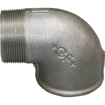 1/2" x 3/8" Sort vinkel 90° muffe/nippel