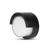 V-Tac 12W LED Udendørs Rund Væglampe - IP65, 230V, inkl. lyskilde