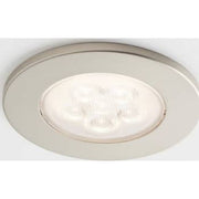 ID-LED spot, 2,3W 3000K, 12V, stål