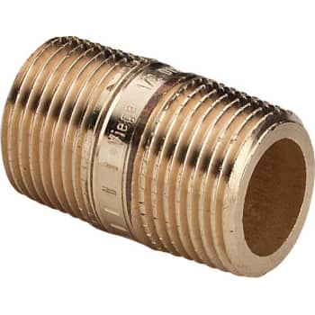 1.1/4" x 150 mm Nippelrør Rødgods Silicium Bronze