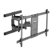 TV vægbeslag  43-90" 60kg, tiltbar og drejbar 77–428mm