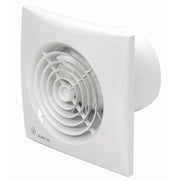Ventilator Silent 100CRIZ m. kontraspjæld, timer og kugleleje