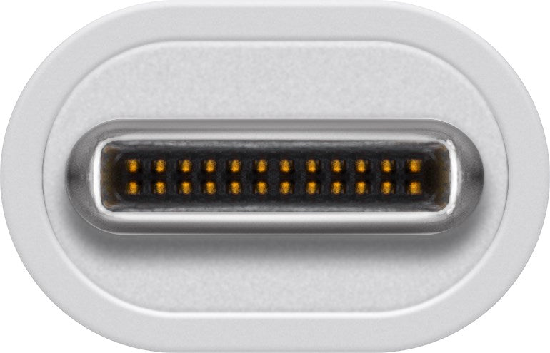 USB-C til VGA adapter – USB-C han til VGA hun, Hvid (0,2m)