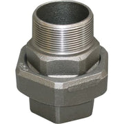 1.1/4" Sort union muffe/nippel