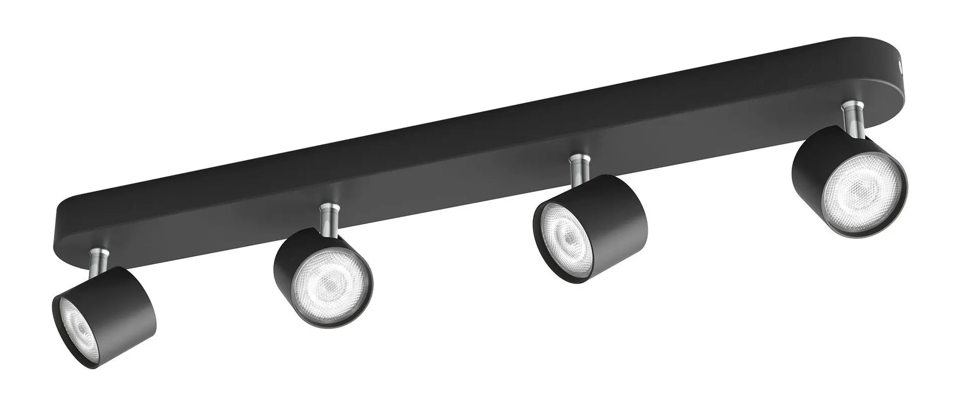 STAR bar/tube black 4x4.5W SELV Dim