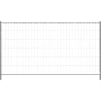 Byggepladshegn 3,5 x 2,0 m, galvaniseret