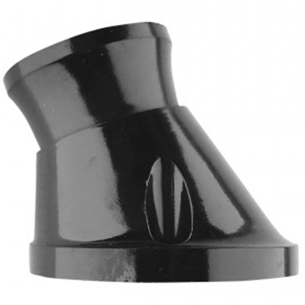 Vinklet E27 væg/loftfatning max 75W - sort