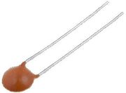 Keramisk skivekondensator - 6,8nF / 100V, Ø18mm, 20% (10mm)