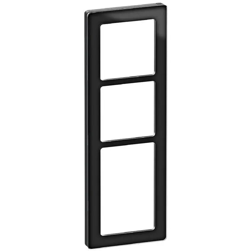 LK Fuga ramme PURE 66 glas 3½m - sort
