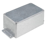 Aluminiumskabinet m. flanger, 114x64x55mm (IP66)