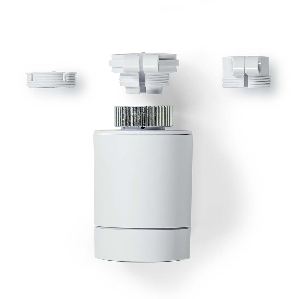 ZigBee Trådløs radiatortermostat - LCD, Hvid