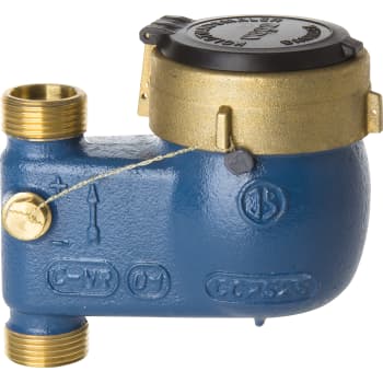 Koldtvandsmåler Qn1,5 (Q3 2,5) 105mm x 3/4", stigerør