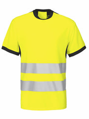 T-SHIRT GUL/SORT L