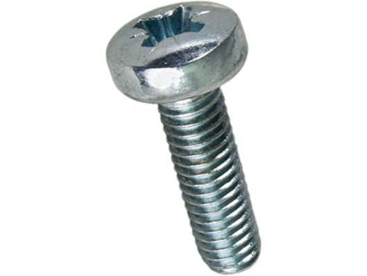 Maskinskrue, panhoved - M5x60mm, pozidriv PZ2 (10 stk.)