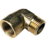 1.1/2" Vinkel 90° muffe/nippel, messing afzinkningsfri