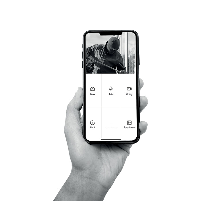 FESH SMART HOME kamera, ude, genopladelig batteri